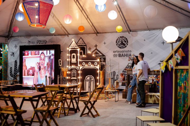 Artesanato da Bahia marca presença no São João da Bahia com espaço instagramável e brindes especiais